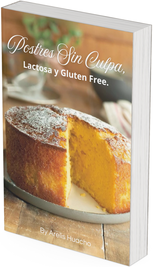 Postres sin culpa, lactosa y gluten free